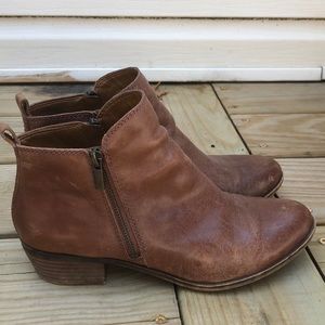 Lucky Brand Basel Leather Booties